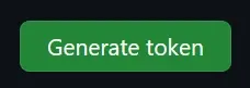 Screenshot: Step 2: Create your Personal Access Token (PAT) on GitHub