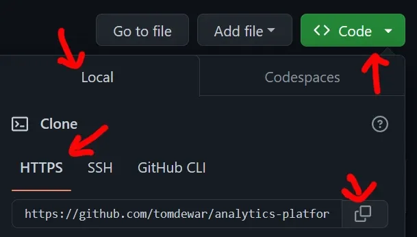 Screenshot: Step 4: Test your connection to GitHub